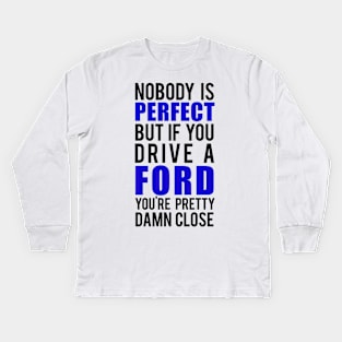 Ford Owners Kids Long Sleeve T-Shirt